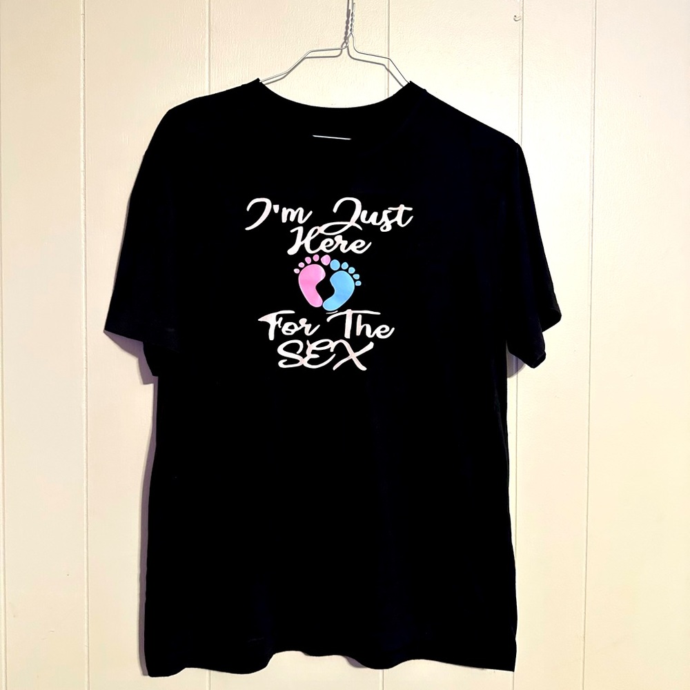 Funny Baby Reveal T-shirt 🩷🩵